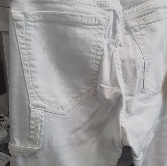 Rag & Bone The Dre Carpenter Jeans in Aged Bright White 26 NWT - Picture 11 of 14